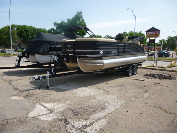 2023 Harris Cruiser 210 Tritoon Mercury 150 EFI and trailer included